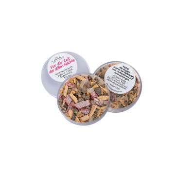 Natural incense blend TOKESSA in box, For the quiet nights, 37ml, 0.6"/1,5cm, Ø 2.6"/6,5cm Natural incense blend TOKESSA in box, For the quiet nights, 37ml, 0.6"/1,5cm, Ø 2.6"/6,5cm