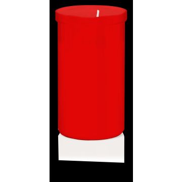 Grave light REBECA, red-white, 4"/10cm, Ø2.3"/5,9cm, 50h