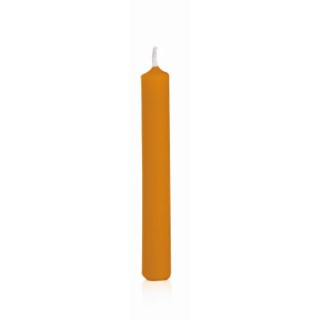 Household candles MEDIALA, 20 pcs, natural-yellow, 3.8"/9,6cm, Ø0.5/1,3cm, 1,5h