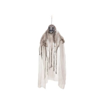 Halloween decorative figure ghost witch BELLATRIX with sound and movement function, LED, 170cm