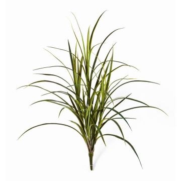 Plastic reed grass HANNI on spike, green, 31"/80cm