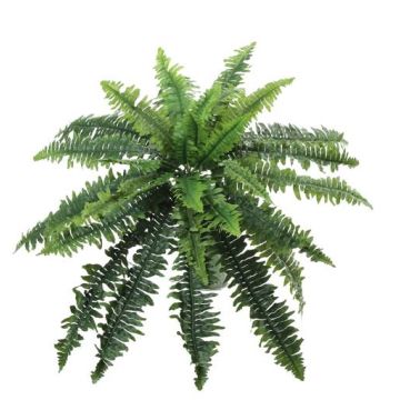 Artificial Boston fern ARALU on spike, green, 14"/35cm, Ø 16"/40cm