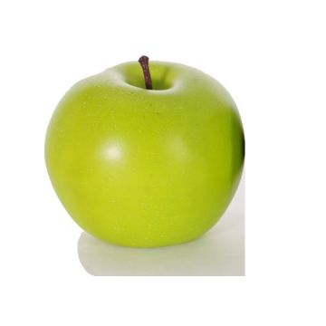 Decorative apple ADALBERO, green, 3.1"/8cm, Ø 3.1"/8cm
