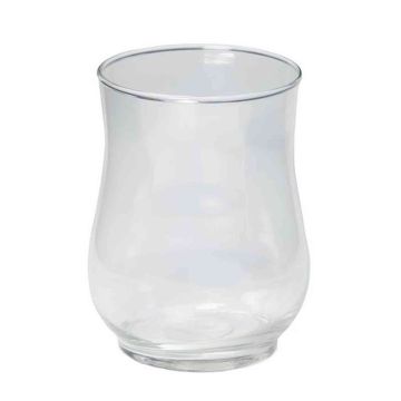Lantern LISA, cylinder/round, clear, 5.1"/13cm, Ø3.5"/9cm