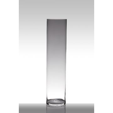 INNA-Glas Vase en Verre cylindrique Sansa Ø 19cm 60cm Transparent Vase Tube Grand Vase Transparent 