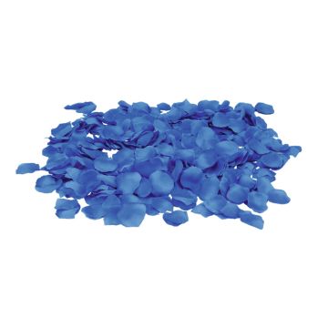 Artificial rose petals MEGGIE, 500 pieces, blue, 1.6"x1.6"/4x4cm