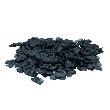 Artificial rose petals MEGGIE, 500 pieces, black, 1.6"x1.6"/4x4cm