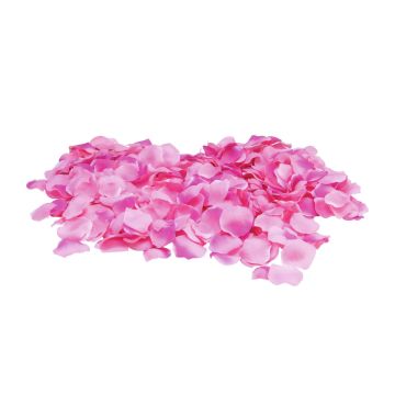 Artificial rose petals MEGGIE, 500 pieces, pink, 1.6"x1.6"/4x4cm