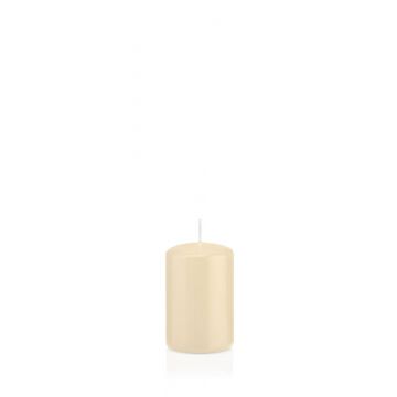 Votive candle / Pillar candle MAEVA, cream, 3.1"/8cm, Ø2"/5cm, 18h - Made in Germany
