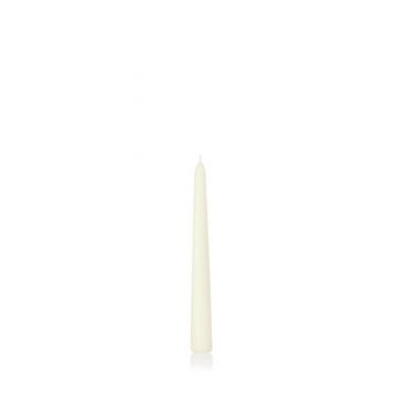 Table candle / Household candle PALINA, ivory, 8"/20cm, Ø0.8"/2cm, 5h - Made in Germany