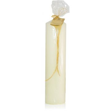 Chimney candle / Altar candle FRANZISKA, ivory, 40cm, Ø8cm, 183h - Made in Germany