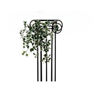 Artificial ivy vine JOHANNES on spike, green-white, 24"/60cm