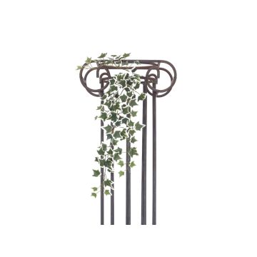 Artificial ivy vine JOHANNES on spike, green-white, 28"/70cm