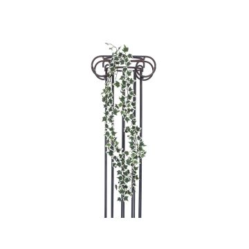 Decorative ivy garland JOHANNES, green-white, 6ft/180cm