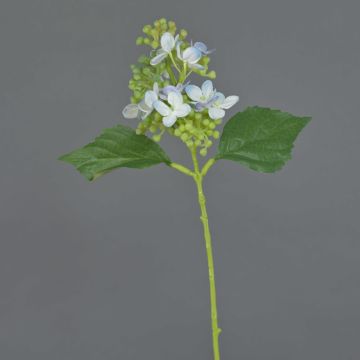 Fake flower hydrangea CHABY, violet, 12"/30cm, Ø 3.5"/9cm