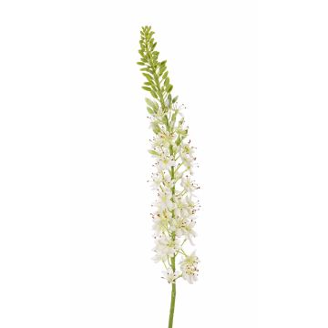 Artificial flower giant desert candle SELINA, white, 3ft/105cm, Ø 3.5"/9cm