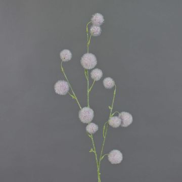 Artificial ornamental leek EMRAH, violet, 31"/80cm, Ø 0.8"-1.6"/2-4cm