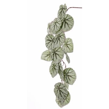 Decorative begonia rex spray KATRICE, green-grey, 4ft/110cm