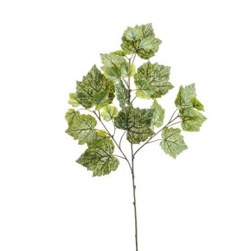 Artificial vine spray MARCELIN, green-white, 26"/65cm
