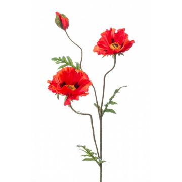 Decorative poppy LOPEZ, red, 3ft/90cm