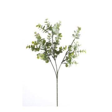 Artificial eucalyptus branch GIV, green-grey, 26"/65cm