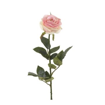 Silk rose BRINA, pink, 28"/70cm