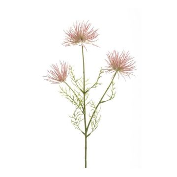 Textile flower chrysanthemum HARARE, pink, 26"/65cm