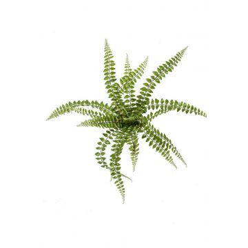Artificial button fern BELONA, green, 20"/50cm