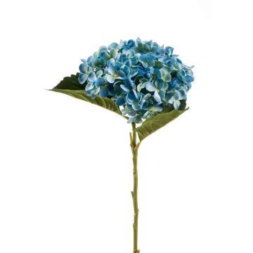 Artificial hydrangea flower EGIA, blue, 20"/50cm