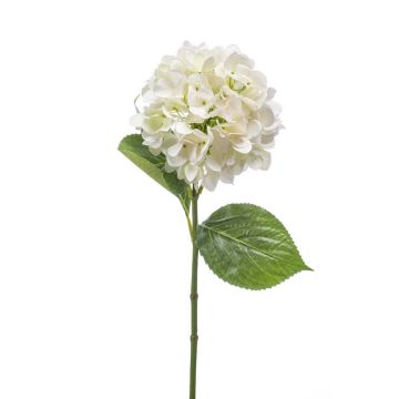 Artificial flower hydrangea ENEA, white, 26"/65cm