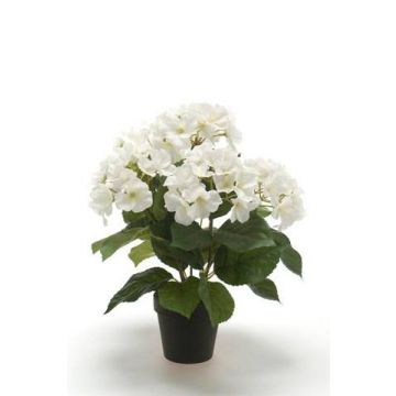 Decorative flower hydrangea JONE, cream, 16"/40cm