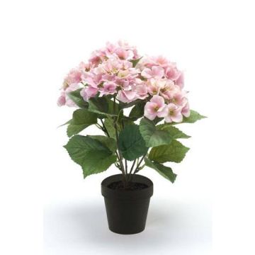 Decorative flower hydrangea JONE, pink, 16"/40cm