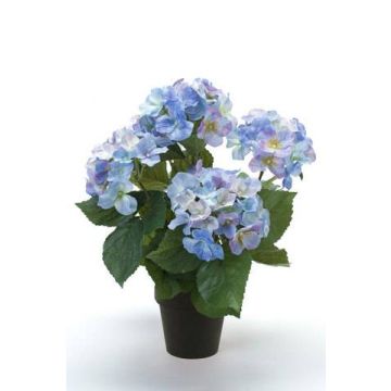 Decorative flower hydrangea JONE, blue, 16"/40cm