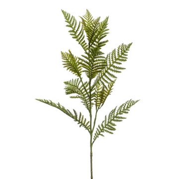 Artificial Boston fern branch ENRIKE, green, 31"/80cm