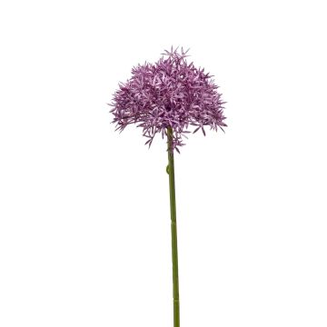 Artificial Allium flower ARNAU, violet, 24"/60cm