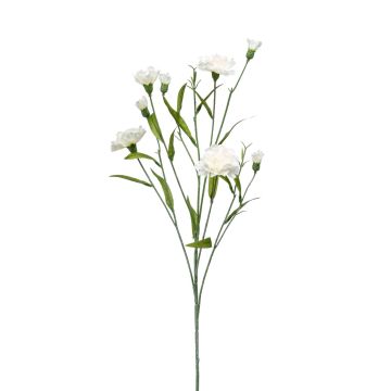 Textile flower carnation KANO, cream, 28"/70cm