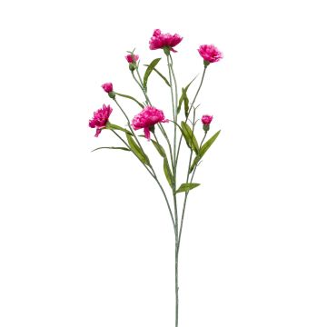 Textile flower carnation KANO, pink, 28"/70cm