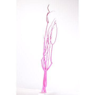 Mitsumata twigs GERY, 3 pieces, pink, 3ft/105cm