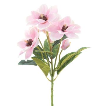 Decorative branch Magnolia DANSA, pink, 14"/35cm