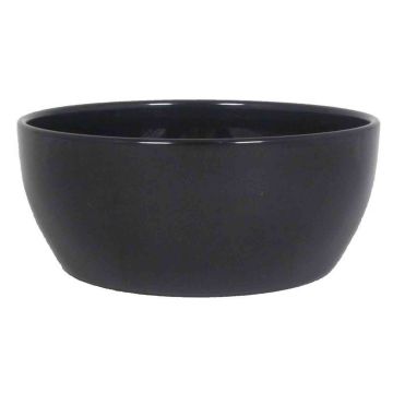 Ceramic bowl TEHERAN BRIDGE, black, 3.7"/9,5 cm, Ø10"/24,5 cm