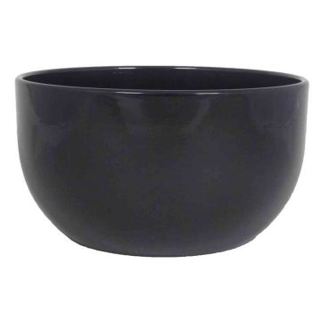 Ceramic bowl TEHERAN TOWER, black, 5.5"/14cm, Ø10"/26cm