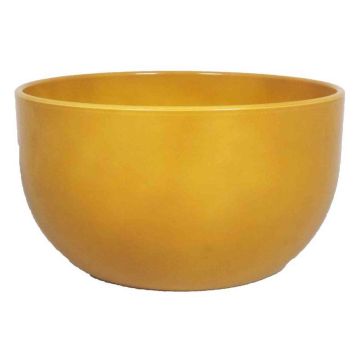 Ceramic bowl TEHERAN TOWER, ocher yellow, 5.5"/14cm, Ø10"/26cm