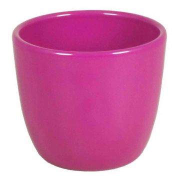 Small flower pot TEHERAN BASAR, ceramic, pink, 2.4"/6cm,  Ø3"/7,5cm