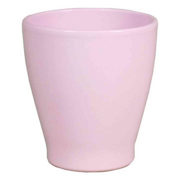 Orchid pot MALAYER, ceramic, pink, 6"/15cm, Ø5.2"/13,2cm