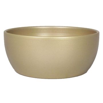 Ceramic bowl TEHERAN BRIDGE, gold-matt, 3,5"/8,5cm, Ø7"/18,5cm