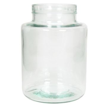 Candle glass VALENTIA, clear, 8"/20cm, Ø5.7"/14,5cm