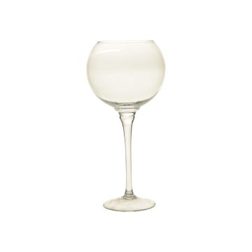 Large wine glass DIONYSOS, clear, 16"/41cm, Ø4.5"/11,5cm, Ø6"/15cm