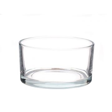Fruit bowl VERA AIR made of glass, clear, 3.1"/7,8cm, Ø6"/15cm