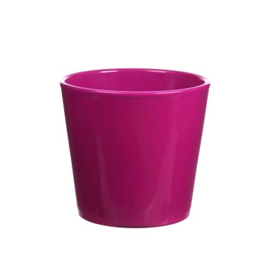 Planter GIENAH, ceramic, pink, 4.9"/12,5cm, Ø5.3"/13,5cm