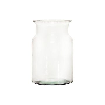 Glass floor vase HANNA AIR, eco glass, 16"/40cm, Ø4.9"/12,5cm, Ø7"/18,7cm